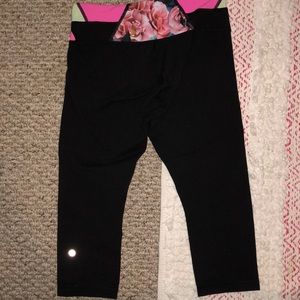 lululemon reversible crop leggings